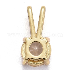 Латунные микро проложить кубического циркония подвески&nbsp;X-KK-P192-04-G06