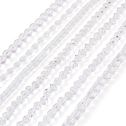 7 нить 7 вида прозрачных стеклянных бусин&nbsp;GLAA-TA0002-73