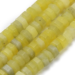 Натуральные нефритовые бусины&nbsp;G-G317-A14-3x6mm