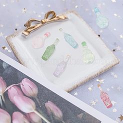 70 шт. 12 стиля фиктивная бутылка прозрачный смоляной кабошон&nbsp;RESI-OC0001-48