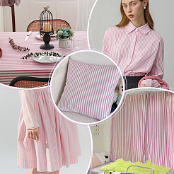 1шт полиэстеровая полосатая ткань&nbsp;DIY-GA0008-30A