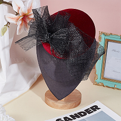 Velet pillbox стюардесса fascinator шляпа основа для шляпной мастерской AJEW-WH0248-757A
