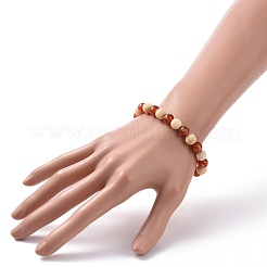 Ом мани падме хум браслеты из бисера&nbsp;BJEW-JB09060