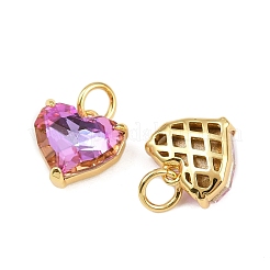 Латунные микро проложить кубического циркония подвески&nbsp;KK-B150-27G-01