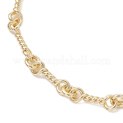 Браслеты из латунных звеньев для женщин&nbsp;BJEW-JB12574