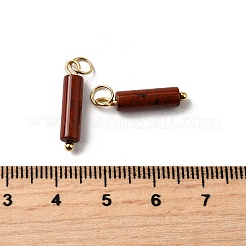 Природные красной яшмы подвески&nbsp;STAS-C120-01G-10