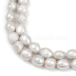 Нити из натурального культивированного пресноводного жемчуга&nbsp;PEAR-P064-20K-03E