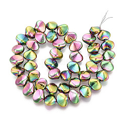 Гальванические нити из синтетических немагнитных гематитовых бусин&nbsp;G-T139-64E