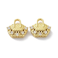 Латунные подвески с фианитами&nbsp;KK-B047-28G