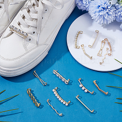 8 стиль украшения шнурка для обуви из сплава&nbsp;FIND-WR0012-34