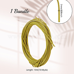 10м 4 шт. круглых полосок натурального ротанга&nbsp;AJEW-WH0696-024B