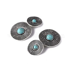 Синтетические бирюзовые подвески&nbsp;PALLOY-N157-035