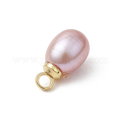 Натуральные культивированные пресноводные жемчужные рисовые подвески&nbsp;PALLOY-JF05124