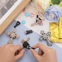 4 комплект из 4-х стилей из цинкового сплава&nbsp;FIND-CA0008-09