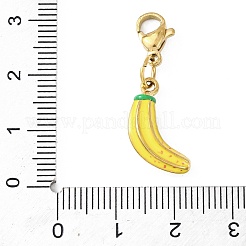 Подвесные украшения из эмали из нержавеющей стали 304&nbsp;LS-STAS-D205-03B-G