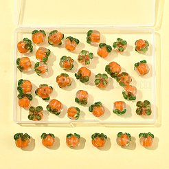 36 шт. бусины ручной работы в стиле осенней тематики&nbsp;LAMP-FS0001-70