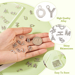 2 комплект подвесок из сплава со стразами&nbsp;ENAM-TA0008-99P