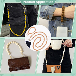 2 шт. деревянные бусины мобильные ремни&nbsp;HJEW-PH02165