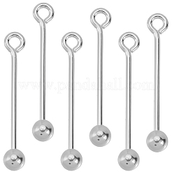 6 шт. 925 серебряных кулона для подвески&nbsp;STER-BBC0008-88