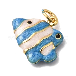 Латунь эмаль подвески&nbsp;KK-H092-01G