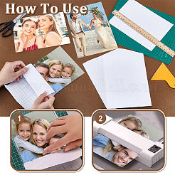 Самоклеящаяся ПВХ пластиковая голографическая пленка для холодного ламинирования&nbsp;DIY-WH0308-762B