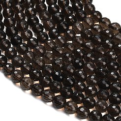 Природный дымчатый кварц нитей бисера&nbsp;G-C280-B09-8mm