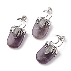 Природные и синтетические смешанные каменные подвески&nbsp;G-F639-09-P