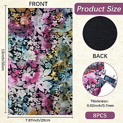 ПВХ кожаная ткань&nbsp;DIY-WH20062-48B