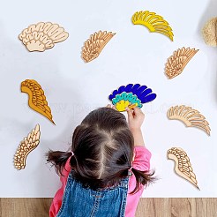 25 пара 5 стильных деревянных кабошона&nbsp;WOOD-CJ0001-67