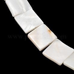 Нити бусин из натуральных пресноводных ракушек&nbsp;SHEL-A006-10A