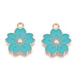 Подвески из эмали и сплава&nbsp;LS-ENAM-S121-115G