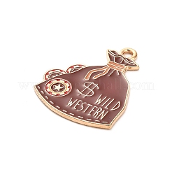 Подвески из сплава и эмали в стиле вестерн-ковбоев&nbsp;FIND-V001-04G-06