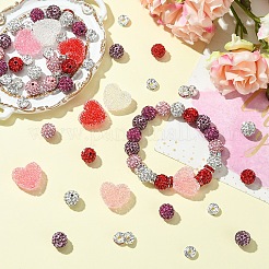 Наборы для изготовления браслетов ко дню святого валентина своими руками&nbsp;DIY-YW0012-60