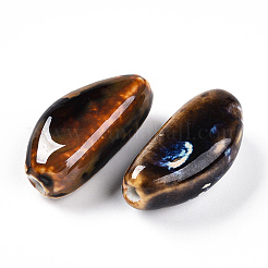 Фарфоровые бусины ручной работы&nbsp;PORC-N008-08I