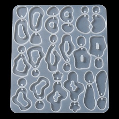 Силиконовые Молды для подвесок неправильной Молды своими руками&nbsp;DIY-M047-01B