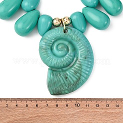 Подвеска из смолы в форме раковины&nbsp;LS-NJEW-Z094-01G