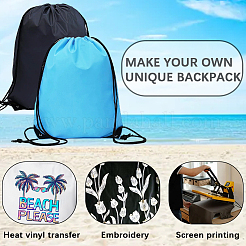 2 шт. рюкзаки из ткани Оксфорд 2 цветов&nbsp;AJEW-CN0004-19