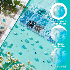 Стеклянные бусины смешанных стилей&nbsp;DIY-HY0001-83B