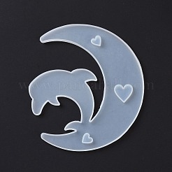 Большой кулон в форме животного на полумесяце своими руками&nbsp;LS-DIY-F125-04