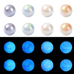 50 шт. Непрозрачные акриловые бусины&nbsp;OACR-CJ0002-10