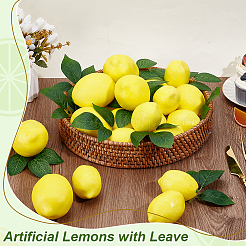 50 шт. пенопластовый имитация лимона&nbsp;DJEW-GA0001-75B