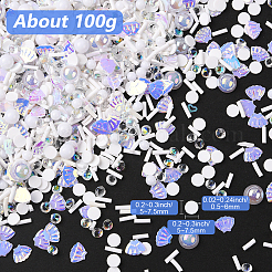 100г ПВХ кабошоны&nbsp;MRMJ-SC0001-45C