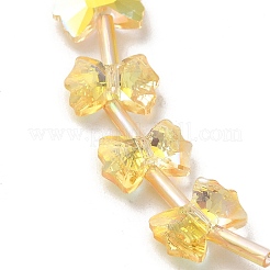 Гальванические стеклянные бусины&nbsp;EGLA-F163-01-HP02