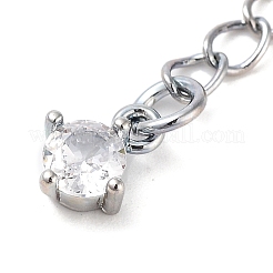 Латунь с удлинителем цепи из циркония&nbsp;LS-KK-B102-43P