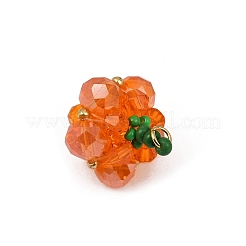 Подвески из стеклянных бусин на тему хэллоуина&nbsp;PALLOY-MZ00775-01