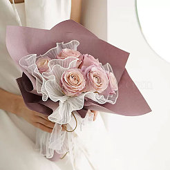 Плиссированная марлевая лента из органзы OCOR-WH0070-106C