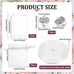 Наборы для самостоятельного изготовления подвесных украшений в виде сердца из сплава в тибетском стиле с деревом жизни&nbsp;DIY-PH0033-23