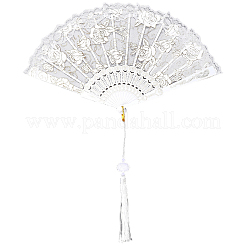 Кружевной веер&nbsp;AJEW-WH20090-001C