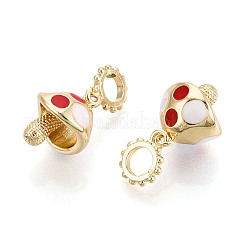 Латунные эмалированные европейские подвески с подвесками&nbsp;KK-N265-01G