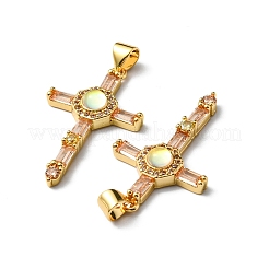 Стойки обшивки латунь микро проложить Циркон подвеску&nbsp;KK-P235-08G-01